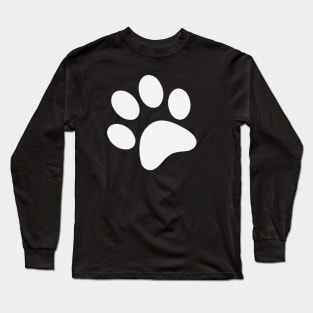 PAW PRINT CUTEN FUNNY SHIRT DOG CAT PET TEE Long Sleeve T-Shirt